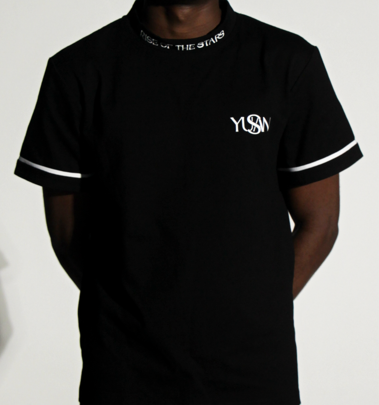 Signature Detail High Neck T-Shirt (unisex)
