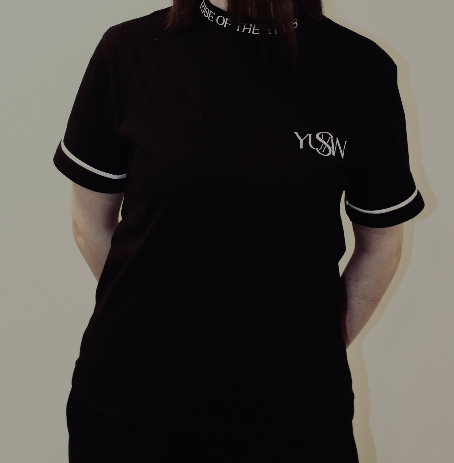 Signature Detail High Neck T-Shirt (unisex)